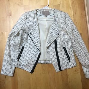Tweed banana republic blazer